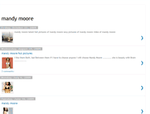 Tablet Screenshot of mandymoorephoto.blogspot.com