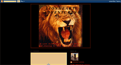 Desktop Screenshot of lionheartadventures-lionesse.blogspot.com