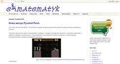 Desktop Screenshot of e-matematyk.blogspot.com