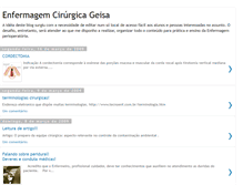 Tablet Screenshot of enfermagem-geisa.blogspot.com