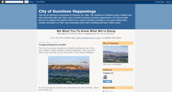 Desktop Screenshot of cityofgunnison.blogspot.com