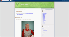 Desktop Screenshot of bibliovol2.blogspot.com