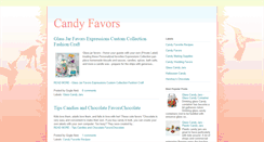 Desktop Screenshot of candy-favors.blogspot.com