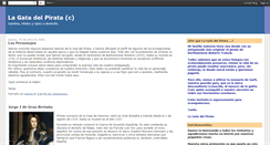 Desktop Screenshot of lagatadelpirata.blogspot.com