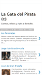 Mobile Screenshot of lagatadelpirata.blogspot.com