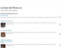 Tablet Screenshot of lagatadelpirata.blogspot.com