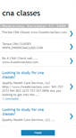 Mobile Screenshot of cnaclasses.blogspot.com