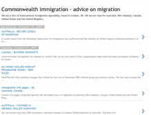 Tablet Screenshot of immigrationconsultants.blogspot.com