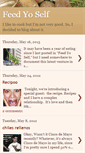 Mobile Screenshot of feedyoself.blogspot.com
