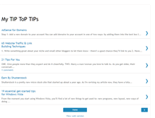 Tablet Screenshot of mytiptoptips.blogspot.com