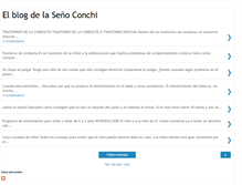 Tablet Screenshot of laprofeconchi.blogspot.com