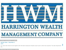 Tablet Screenshot of harringtonwealthmanagement.blogspot.com