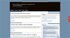 Desktop Screenshot of paguyuban-koperasi.blogspot.com