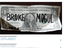 Tablet Screenshot of brokemogul.blogspot.com