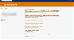 Desktop Screenshot of mdfuwadonlinestore.blogspot.com