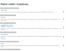 Tablet Screenshot of piekne-widoki.blogspot.com