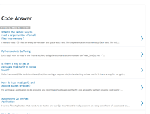 Tablet Screenshot of codeanswer9.blogspot.com