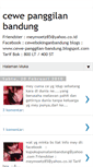 Mobile Screenshot of cewe-panggilan-bandung.blogspot.com