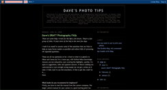 Desktop Screenshot of davesphototips.blogspot.com