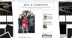 Desktop Screenshot of melandcompany.blogspot.com