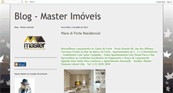 Desktop Screenshot of master-imoveis.blogspot.com