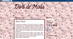 Desktop Screenshot of divademoda.blogspot.com