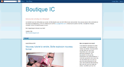 Desktop Screenshot of boutiqueic.blogspot.com