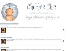 Tablet Screenshot of chubbiechic.blogspot.com