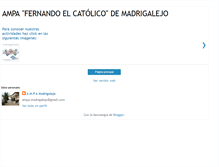 Tablet Screenshot of ampamadrigalejo.blogspot.com