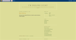 Desktop Screenshot of luckandlife.blogspot.com