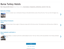 Tablet Screenshot of bursaturkeyhotels.blogspot.com