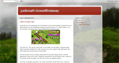 Desktop Screenshot of justbreath-lovewillfindaway.blogspot.com