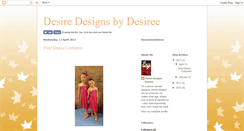 Desktop Screenshot of desiredesignsbydesiree.blogspot.com