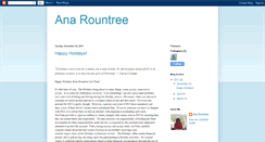 Desktop Screenshot of anarountree.blogspot.com