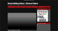 Desktop Screenshot of probodybuildingvideos.blogspot.com