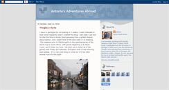 Desktop Screenshot of antoniosadventuresabroad.blogspot.com