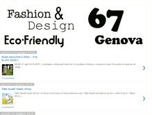 Tablet Screenshot of 67genova.blogspot.com