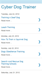 Mobile Screenshot of cyberdogtrainer.blogspot.com