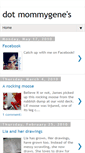 Mobile Screenshot of mommygene.blogspot.com