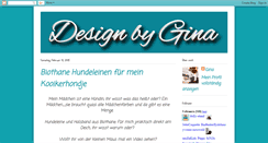 Desktop Screenshot of design-by-gina.blogspot.com