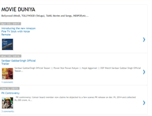 Tablet Screenshot of movieduniya.blogspot.com