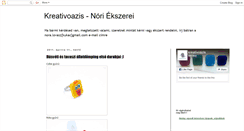 Desktop Screenshot of kreativoazis.blogspot.com
