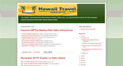 Desktop Screenshot of hawaiitravelnewsletter.blogspot.com