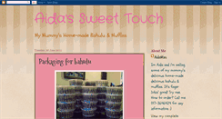 Desktop Screenshot of aidasweettouch.blogspot.com