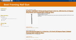 Desktop Screenshot of best-framing-nail-gun.blogspot.com