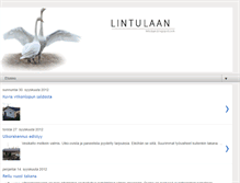 Tablet Screenshot of lintulaan.blogspot.com
