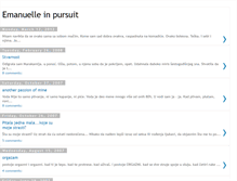 Tablet Screenshot of emanuelleinpursuit.blogspot.com