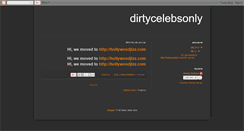 Desktop Screenshot of dirtycelebsonly.blogspot.com