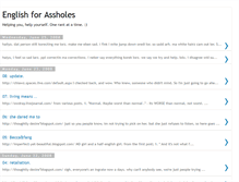 Tablet Screenshot of englishforassholes.blogspot.com