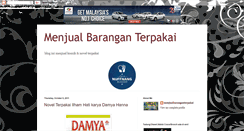 Desktop Screenshot of baranganterpakaisaya.blogspot.com